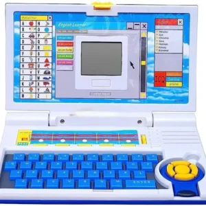 J K INTERNATIONAL Educational Laptop Computer Toy with Mouse for Kids Above 3 Years  (Blue)